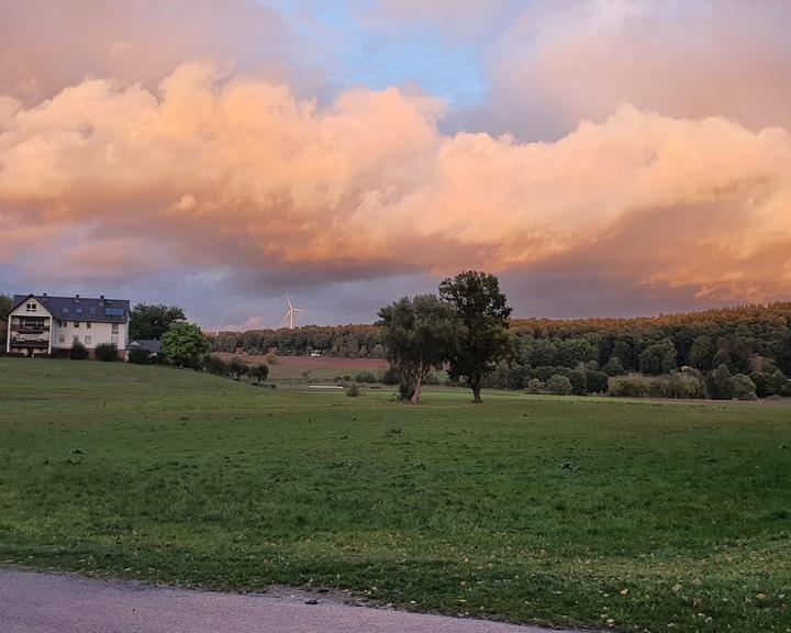 Zur Fuldaschleife am Campingplatz